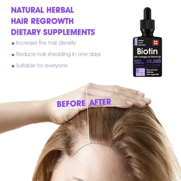 DEEVOO® ✨👩‍🔬 Hair Root Repair Growth Drops – Achieve Thicker Hair Fast⚡