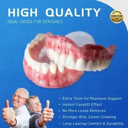 ROSOPL™ Adhesive teeth (upper and lower)